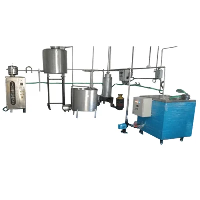 Commercial Semi Automatic 500 Ltrs Milk Processing Plant